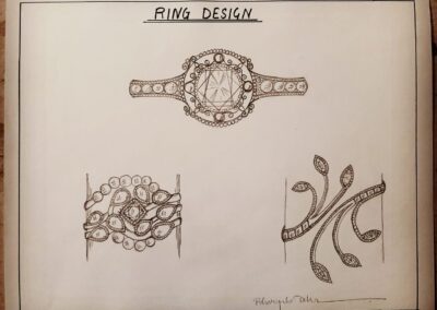 Jewellery Design Work by Dreamzone Kovilambakkam Student